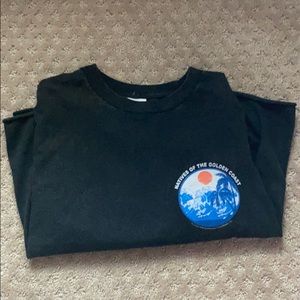 brandy oversized crop top